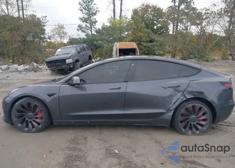 2021 Tesla Model 3 Performance Dual Motor All-Wheel Drive from USA, damaged, VIN 5YJ3E1ECXMF980898